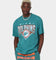 Mitchell & Ness Metallic Shadow T-Shirt Faded Teal