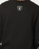 Majestic Athletic Las Vegas Raiders Graphic Fade Crewneck Faded Black