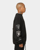 Majestic Athletic Las Vegas Raiders Graphic Fade Crewneck Faded Black