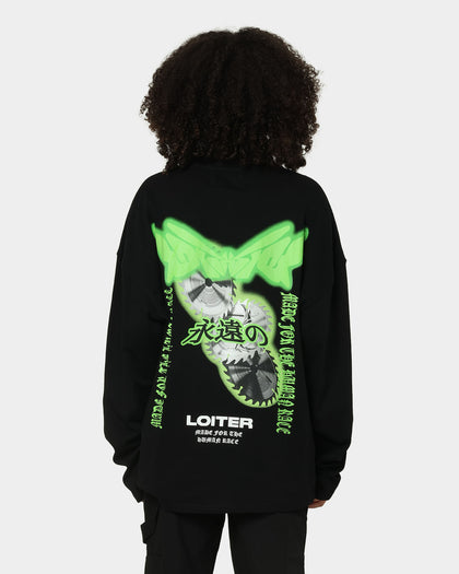Loiter Cyber Blade Long Sleeve T-Shirt Black