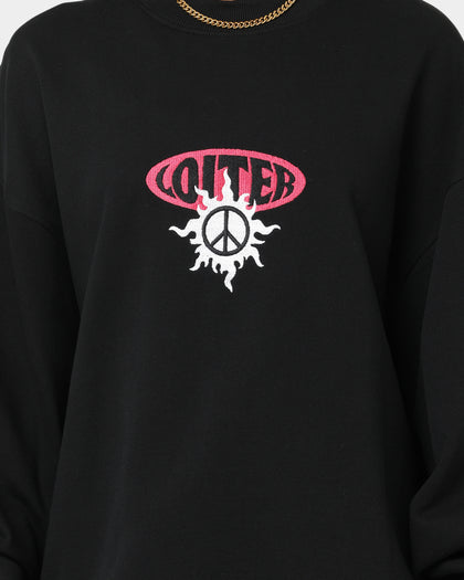 Loiter Day Dream Crewneck Black