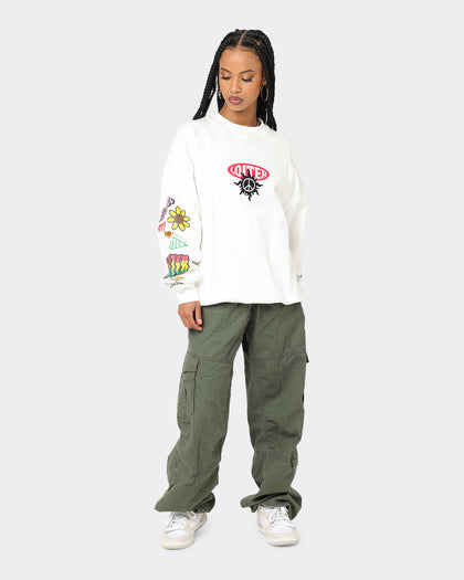 Loiter Day Dream Crewneck Off White