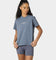 PYRA Women's Destination T-Shirt Vintage Indigo