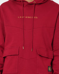 Last Kings Cargo Hoodie Bloodstone