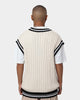 Karl Kani OG Rib Knit Vest Cream