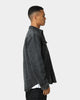 X-Large Denim Long Sleeve Work Shirt Washed Black
