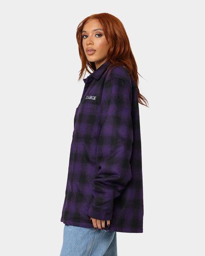 X-Large Rip Jacket Black/Purple