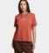 HUF Women's OG Logo Relaxed T-Shirt Brick