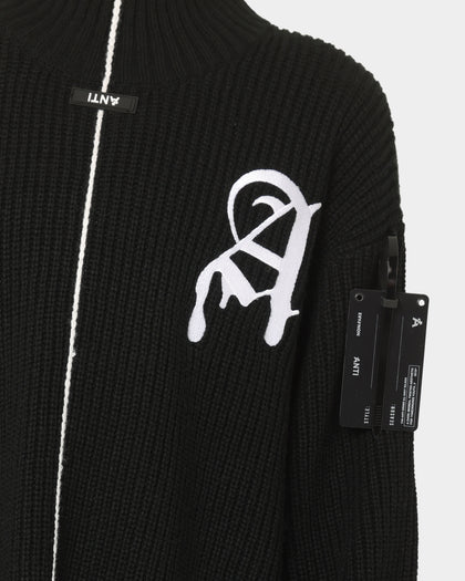 The Anti Order Affiliated High Neck Sweater Black/White