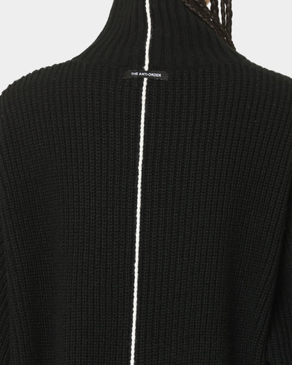 The Anti Order Affiliated High Neck Sweater Black/White