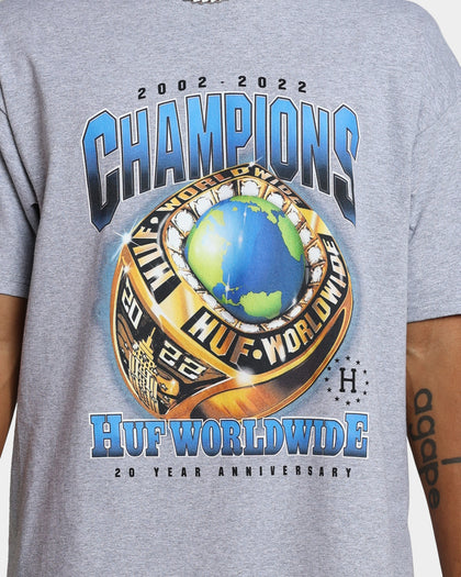 HUF Champions T-Shirt Athletic Grey