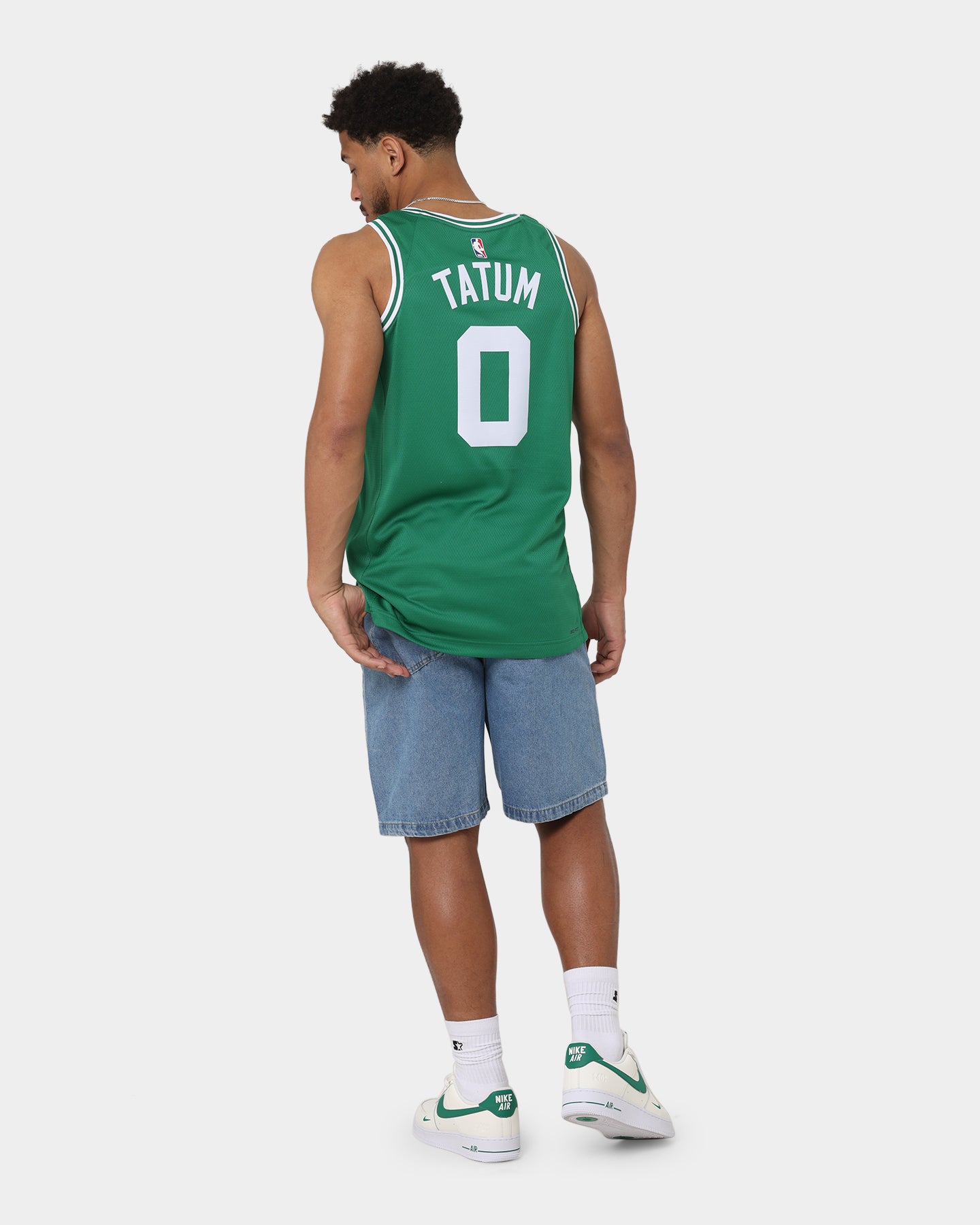 ウェア yo NIKE NBA JAYSON TATUM Jayson Tatum Nike Icon Authentic Jersey w/Amica Patch - Boston ProShop