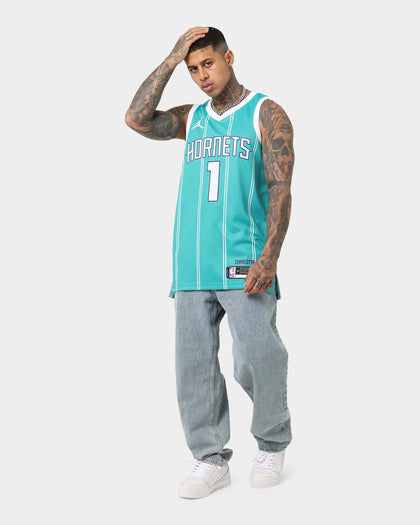 Jordan Charlotte Hornets LaMelo Ball #1 Icon Swingman 22/23 Jersey Rapid Teal