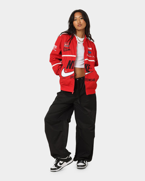 Nike Sportswear Mercato Woven Bomber Jacket University Red/Black/White