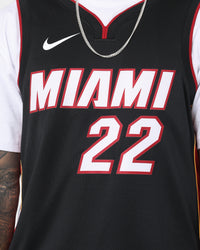 Nike Jimmy Butler Miami Heat #2 Icon Edition 2022/23 Dri-FIT NBA Swingman Jersey Black