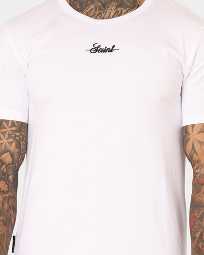 Saint Morta Mercy Merci El Duplo Short Sleeve T-Shirt White/Black