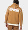 Supreme Faux Shearling Hooded Jacket Brown