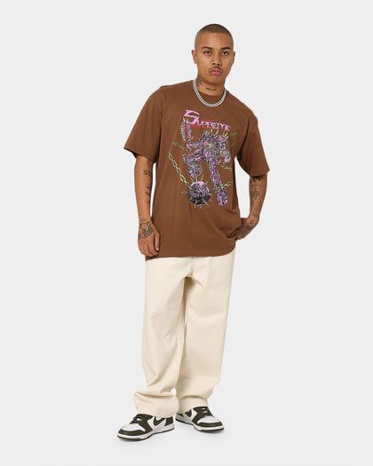 Supreme Spikes T-Shirt Brown