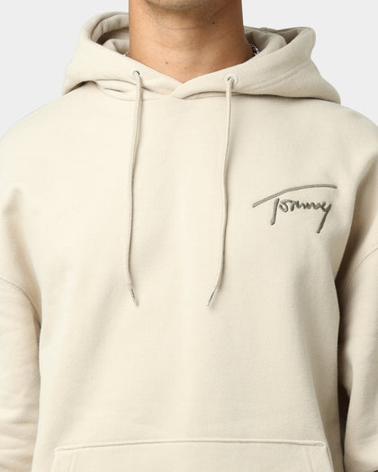 Tommy Jeans Signature Hoodie Savannah Sand