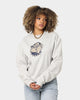 National Collegiate Athletic Association Georgetown Hoyas Team Logo Chenille Crewneck Grey Marle