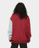 National Collegiate Athletic ASSC Vertical Panel Crewneck Burgundy