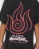 Goat Crew x Avatar: The Last Airbender Fire Elements Vintage T-Shirt Black Wash