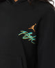 Jordan Essential Flight Graphic Fleece Hoodie Black/New Emerald