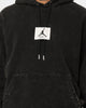 Jordan Essential Statement Washed Fleece Hoodie Black
