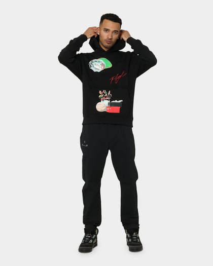Jordan Flight Artist Series Fleece Pullover Jacket Black/Sail