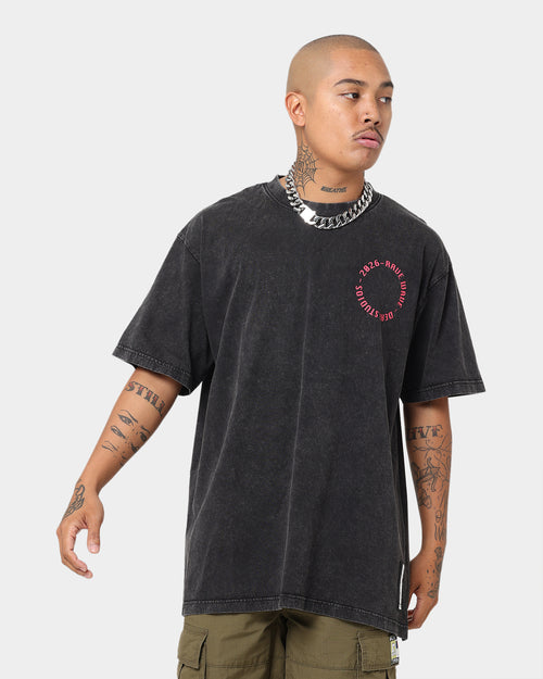Dead Studios Iron Wave Vintage T-Shirt Vintage Black