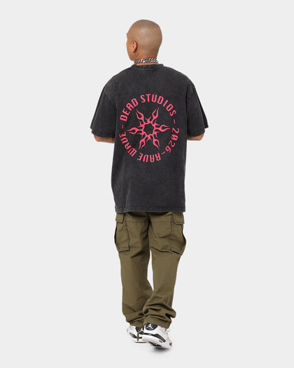 Dead Studios Iron Wave Vintage T-Shirt Vintage Black