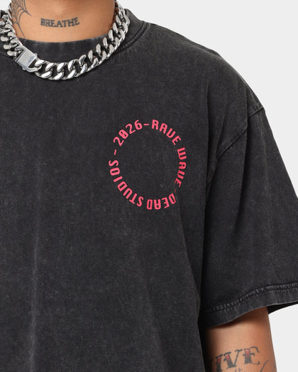 Dead Studios Iron Wave Vintage T-Shirt Vintage Black
