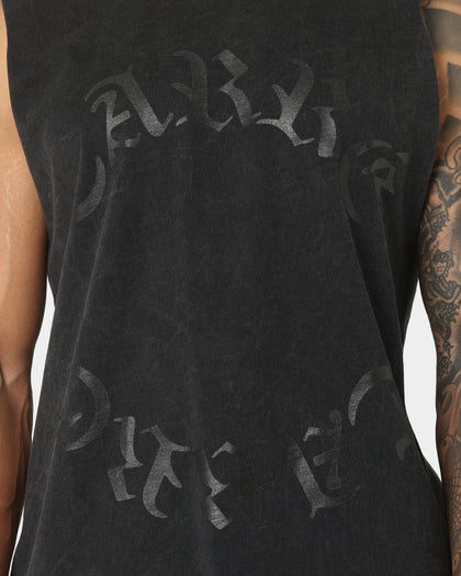 Carre Forever Muscle T-Shirt Washed Black