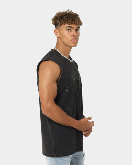 Carre Forever Muscle T-Shirt Washed Black