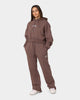 Stussy Women's Stock Hoodie Brown