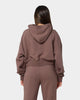 Stussy Women's Stock Hoodie Brown