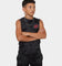 Santa Cruz Kids' Checked Out Flamed Dot Muscle T-Shirt Black/Black Tie Dye