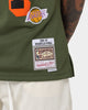Mitchell & Ness Los Angeles Lakers Shaquille O'Neal #34 Flight Swingman Jersey Olive