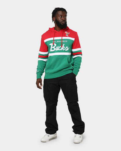 Mitchell & Ness Milwaukee Bucks Head Coach Hoodie Green