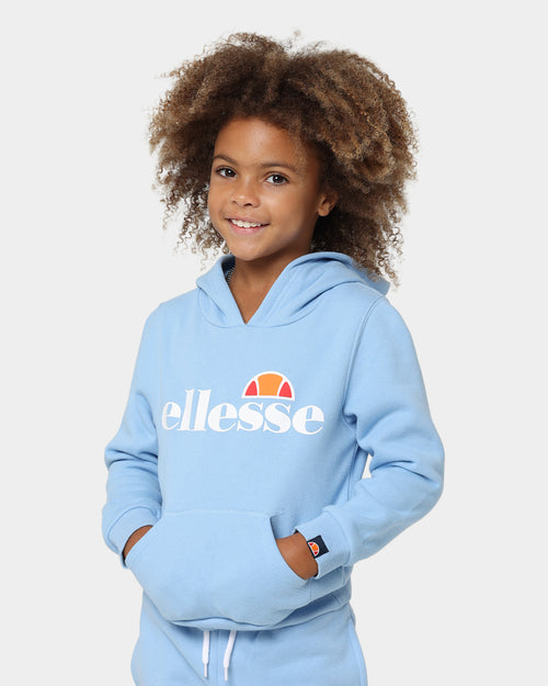 Ellesse Kids' Jero OH Hoodie Light Blue