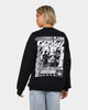 Goat Crew Anime Crewneck Black