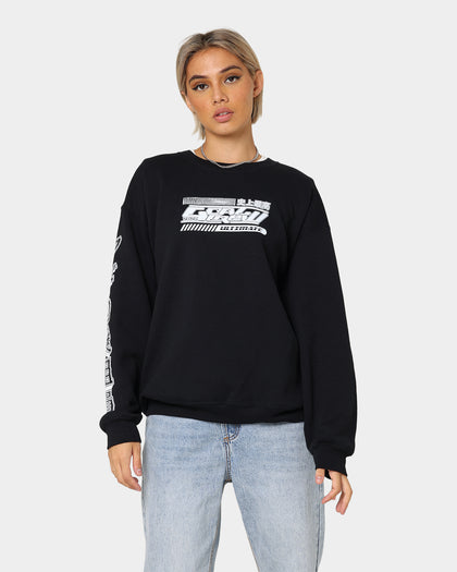 Goat Crew Anime Crewneck Black