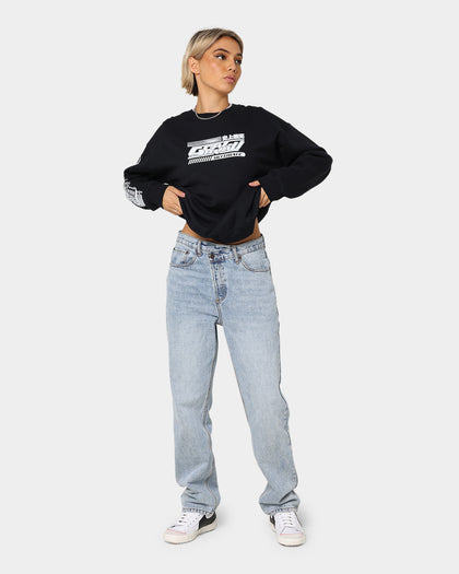 Goat Crew Anime Crewneck Black