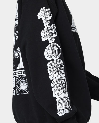Goat Crew Anime Crewneck Black