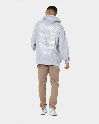 Rats Get Fat Butterfly Effect Hoodie Grey