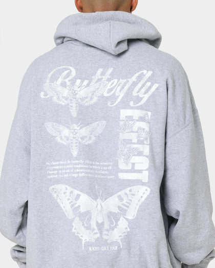 Rats Get Fat Butterfly Effect Hoodie Grey