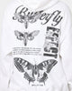 Rats Get Fat Butterfly Effect Hoodie White