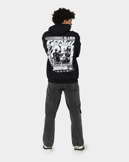 Goat Crew Anime Hoodie Black