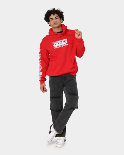 Goat Crew Anime Hoodie Red