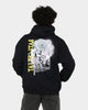 Rats Get Fat Paint Flower Hoodie Black